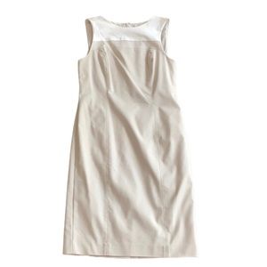 Jones New York White & Beige dress - size 2